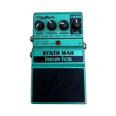 Used Digitech SYNTH WAH Wah Pedal