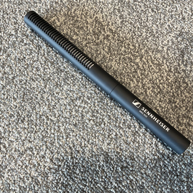 Used SENNHEISER MKE600 SHOTGUN MICROPHONE