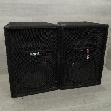 Used Sonic T15/scf200 Passive Full Range Speaker Cabinet - Local