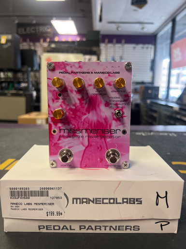 Used MANECO LABS MESMERISER Reverb Pedal