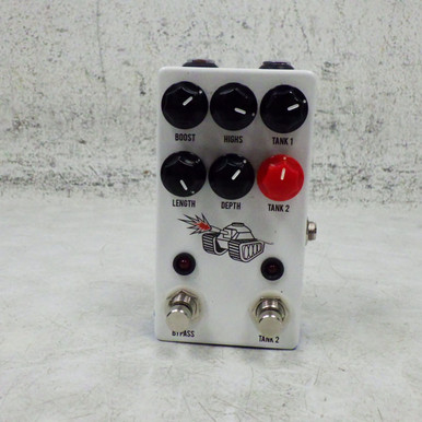 Used JHS Pedals SPRING TANK WITH TRS-2TS CABLE Reverb Pedal