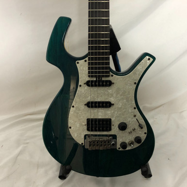 Used Parker P-38 Vintage Offset Dbl Cutaway Guitar Green 6-String