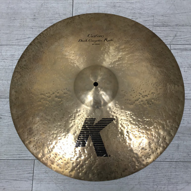 Used Zildjian K CUSTOM DARK COMPLEX RIDE 21 INCH 783G Ride Cymbal 21