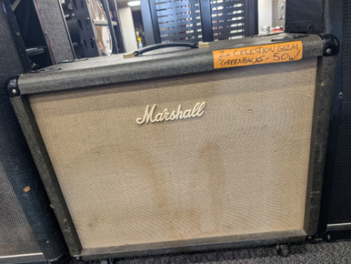 uF, Bustle And Out & Richard Egües 2枚組 Used Marshall JTMC212 2 x 12 Guitar Speaker Cabinet 2 x 12