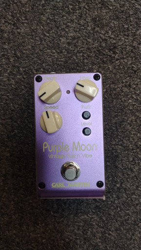 Used Carl Martin PURPLE MOON VINTAGE FUZZ N VIBE Fuzz Pedal