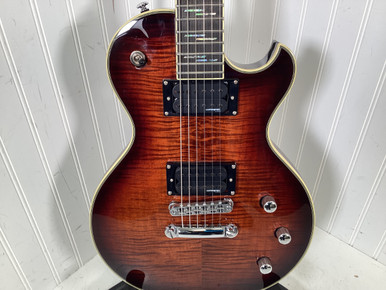 Instruments All Types Electronic Instruments Used Schecter SOLO-II SUPREME LP Type Electric Guitar Brown 6-String