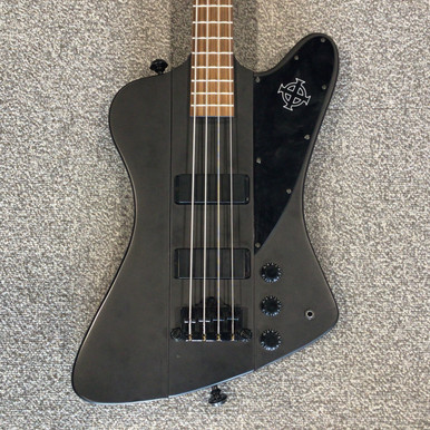 ベース Epiphone Gothic Thunderbird Epiphone Goth Thunderbird IV - Pitch Black | Sweetwater