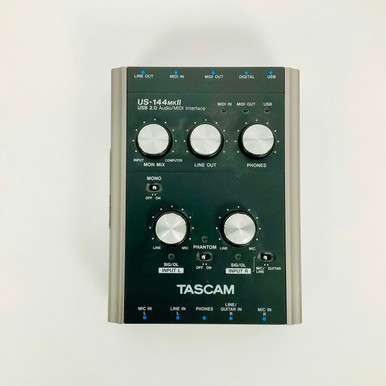 Used Tascam US-144 MKII Computer Interface 48khz Sample Rate