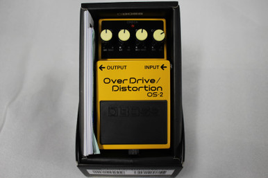 New Boss OS-2 Overdrive and Distortion Guitar Effects