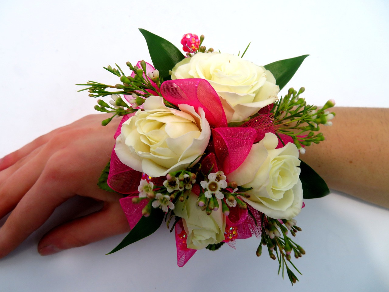 premade wrist corsages