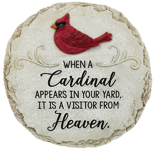 When a Cardinal Appears Stepping Stone