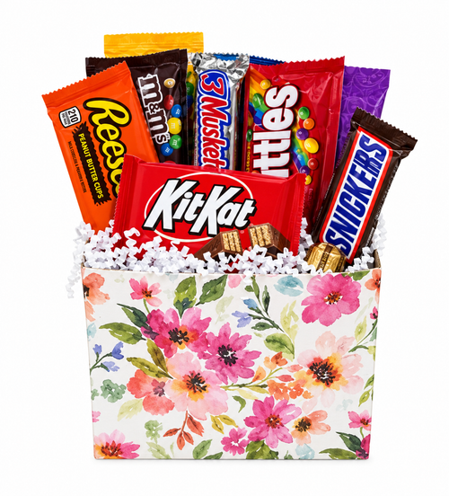 Floral Snack Basket 