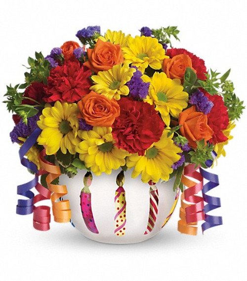 Teleflora's Brilliant Birthday Bouquet