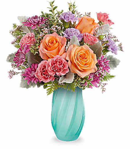 Teleflora's Blue Radiance Bouquet