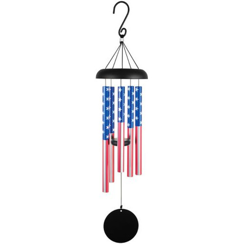 American Flag 32" Wind Chime