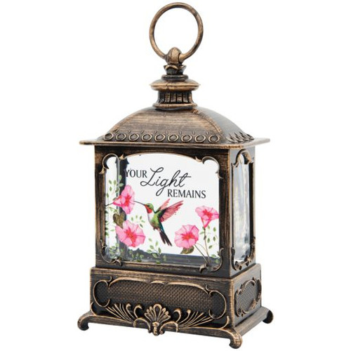 "Your Light" Water Glitter Lantern 