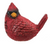Cardinal Bird Figurine
