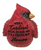 Cardinal Bird Figurine