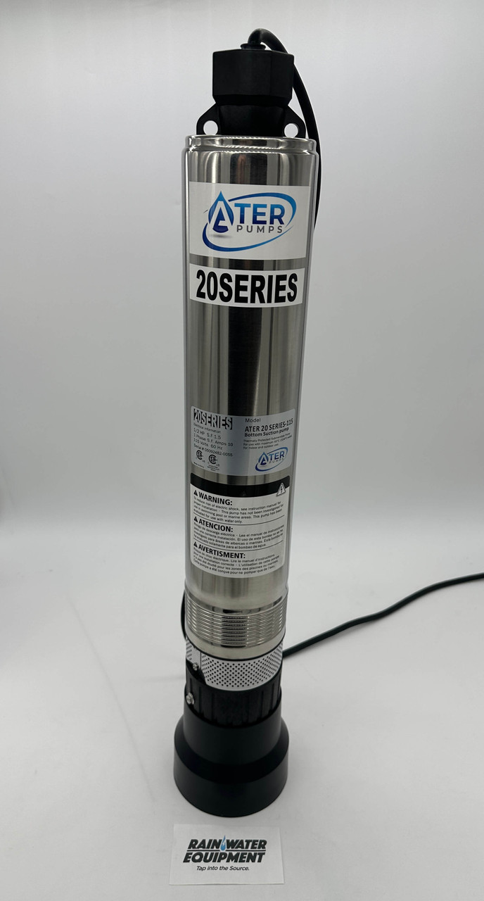 ATER 20-SERIES - Bottom-Suction 120V Effluent Pump (ATR-EFP-BS0512018)