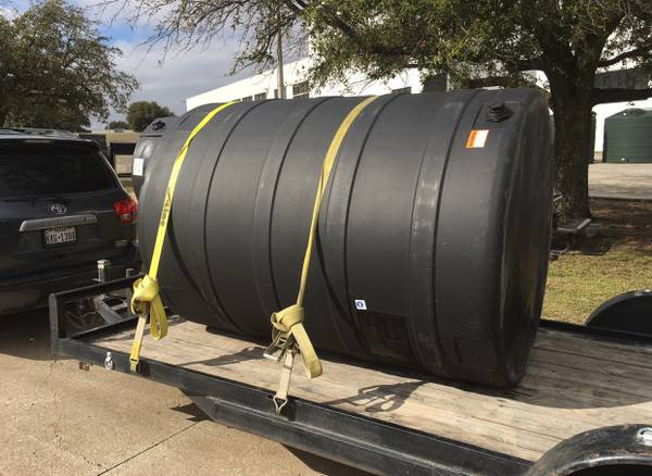 1000 Gallon Water Storage Tank * Rain Harvesting Supplies, Inc.