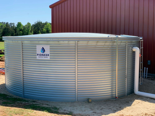 16,000 Gallon - Pioneer Water Storage Tank drawing - Model XL13  with Fascia