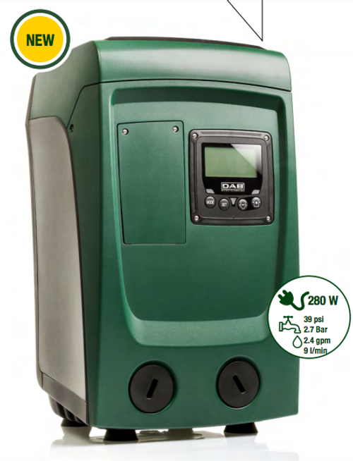 E.SYBOX MINI 3 On-Demand Constant Pressure Pump (60212610) - Vertical Installation