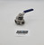 1" NPT - L Port 3-Way Stainless Steel Ball Valve