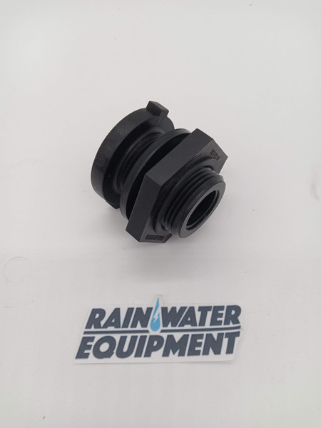 3/4" Bulkhead Fitting - EPDM (Heavy Duty) (62798)