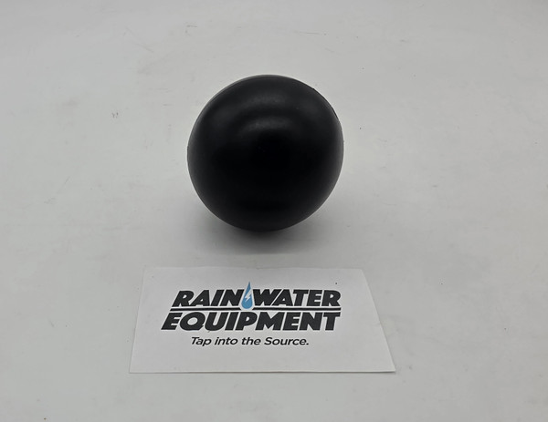 4" First Flush Diverter Replacement Sealing Ball (Black) (K0014)