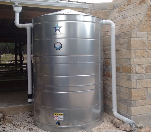 Small Round Galvanized Steel Water Storage Tank