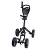Ram Golf Deluxe FX 4 Wheel Golf Trolley Black/Silver
