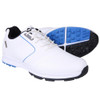 Ram Golf Player Waterproof Mens Golf Shoes - White / Blue