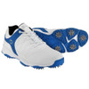 Ram Golf FX Tour Mens Waterproof Golf Shoes, White/Blue