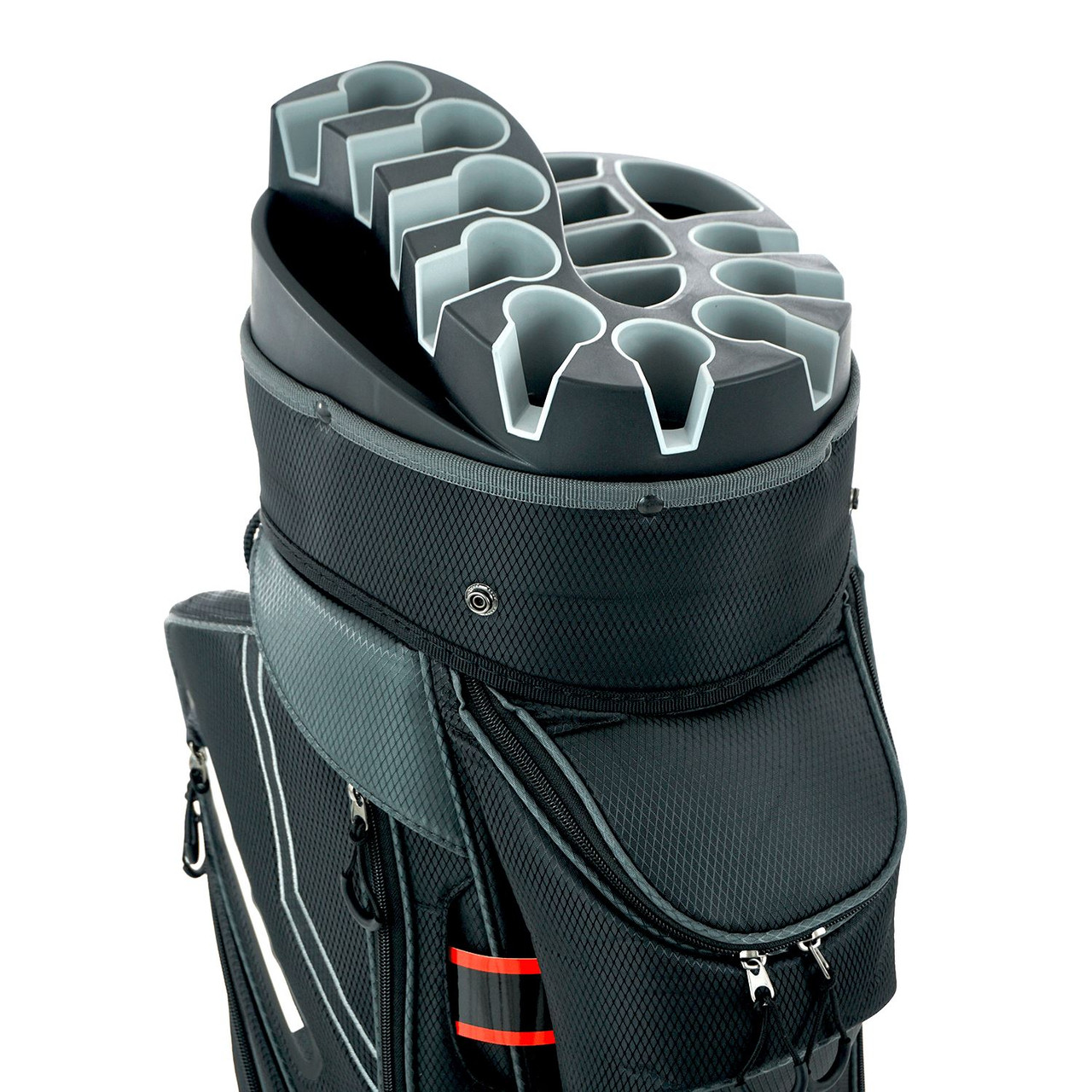 Ram Golf Premium Trolley Bag with 14 Way Molded Organiser Divider Top