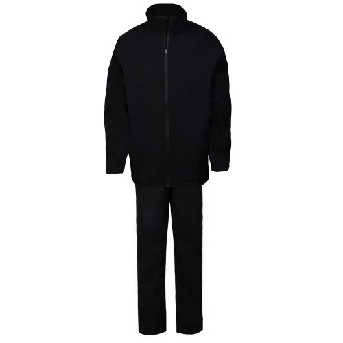 Ram Golf FX Premium Waterproof Suit (Jacket and Trousers), Black