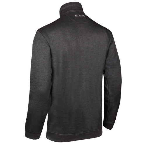 Ram Golf 1/4 Zip Pullover Sweater, Mens, Dark Grey