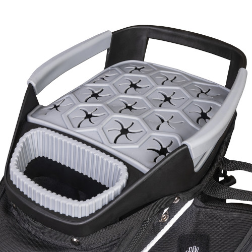 Ram Golf FX-LOCK Silent Trolley Bag with 14-Way Club-Locking Top, 10 Pockets and Rain Hood