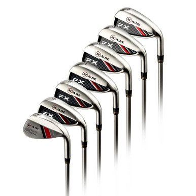 Ram Golf FX Stainless Steel Iron Set 4-PW, Men Right Hand