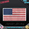 American US United States Flag 001 Car Truck Window Wall Laptop PC Vinyl Decal Sticker any smooth surface