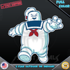 Stay Puft Marshmallow Man Ghostbusters 014 Car Truck Window Wall Laptop PC Vinyl Decal Sticker any smooth surface