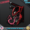 Deadpool Venom Tongue Out Car Vinyl Decal Sticker