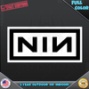 Nine Inch Nails NIN Band Logo 129 Vinyl Decal Sticker