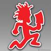 ICP Hatchet Man Juggalo Running Man Logo Car Vinyl Decal Sticker