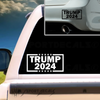 Donald J Trump for President 2024 Car Vinyl Decal Sticker