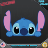 Stitch Peeking Vinyl Decal Sticker