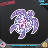 Tribal Sea Turtle Vinyl Decal Sticker
