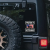 Patriotic Freedom Is Not Free Thank You Veterans Vinyl Decal Sticker