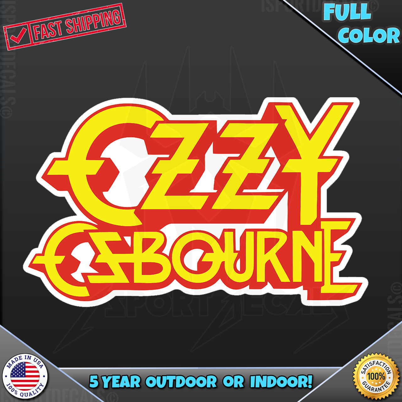 Ozzy Sticker
