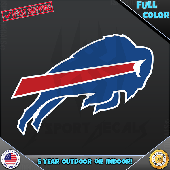 Buffalo Bills NFL Logo Car Vinyl Decal Sticker