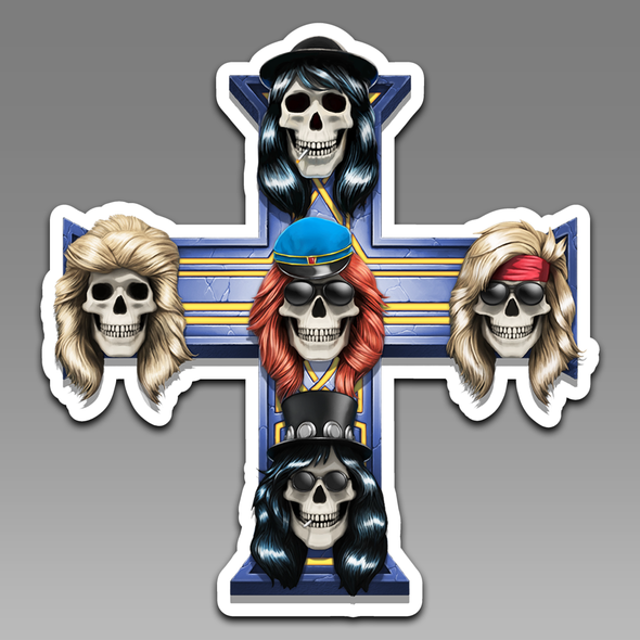 Guns N Roses Band Logo 126 Vinyl Decal Sticker